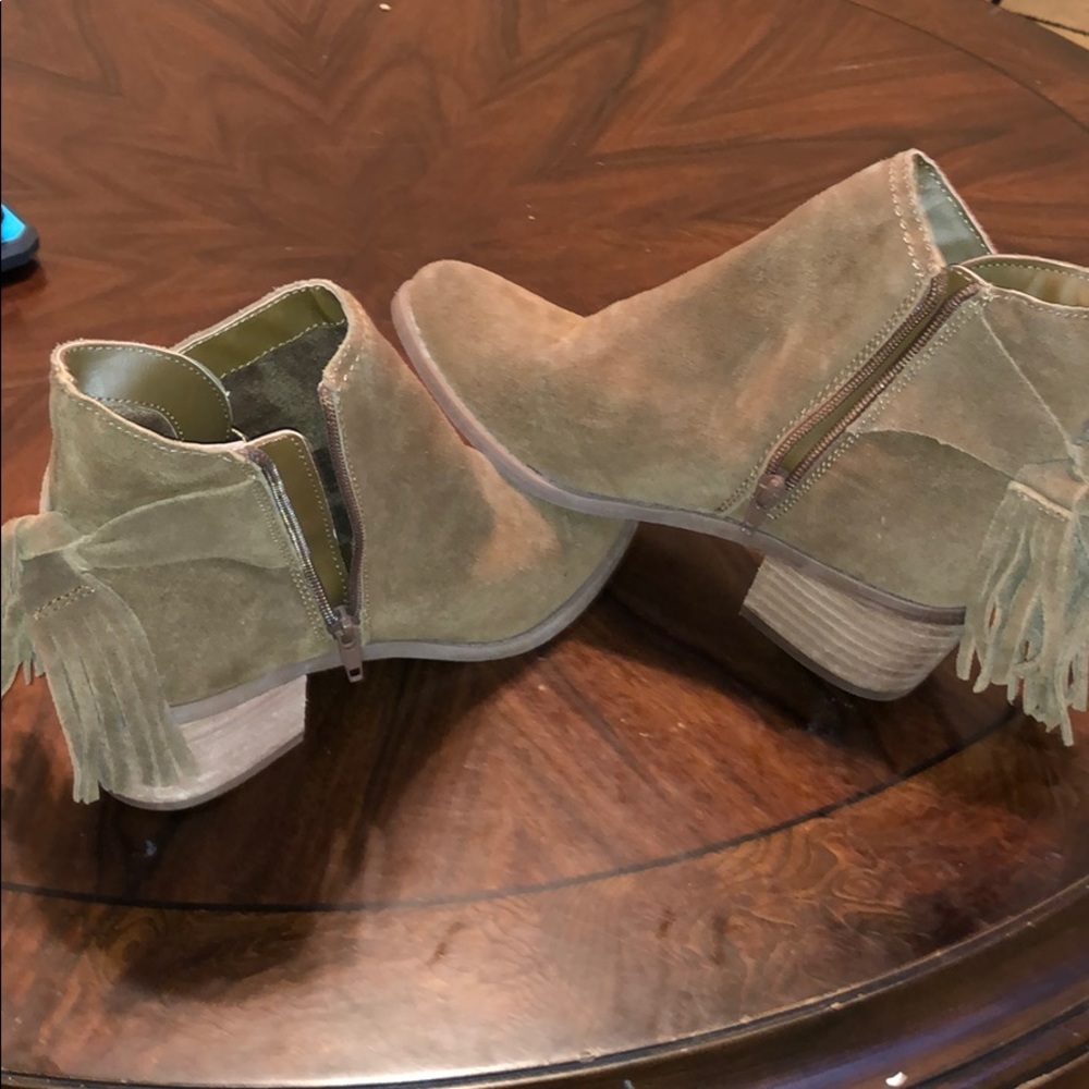 Lightly used boots